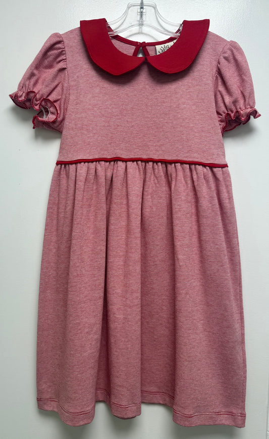 Red & White Stripe Dress