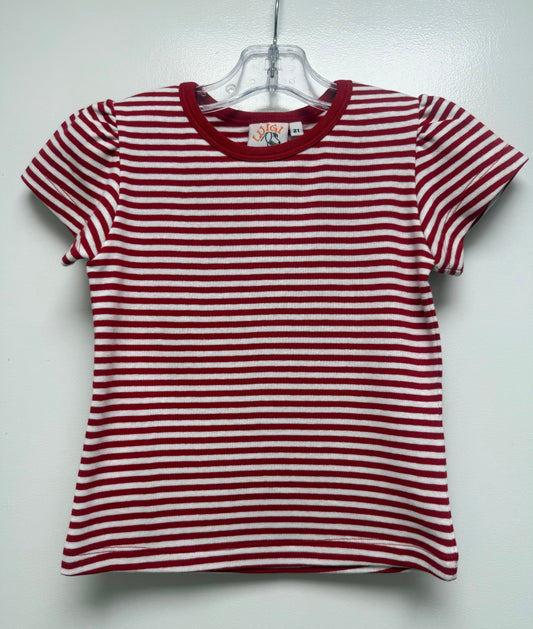 Red & White Stripe Shirt