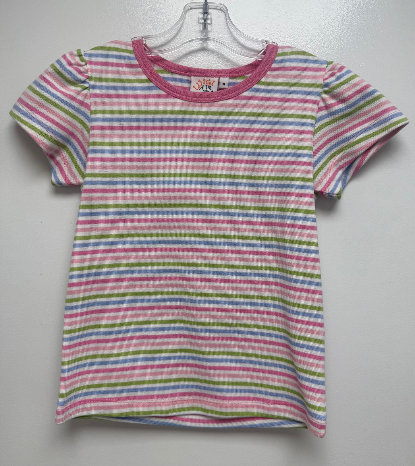 Stripe Tshirt Bubblegum