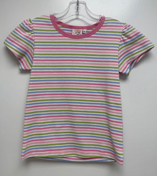 Stripe Tshirt Bubblegum