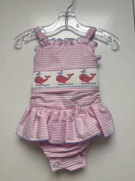 Whales One Piece Swimsuit