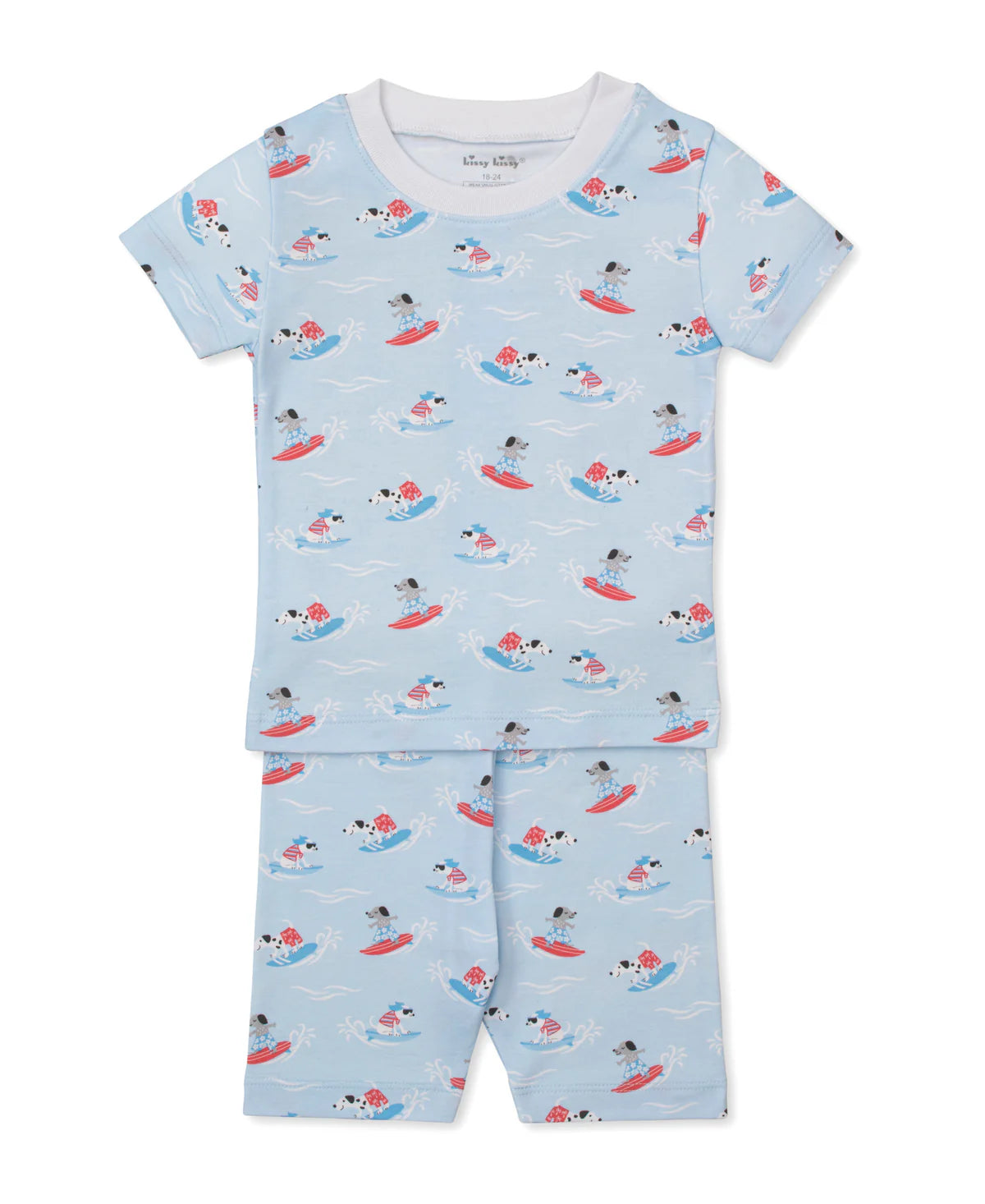 Beach Pups Short Pajama Set