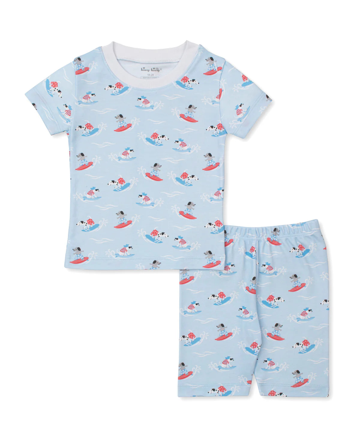Beach Pups Short Pajama Set