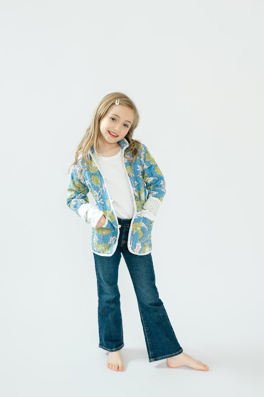 Eleanor James KIDS Jackets Blue