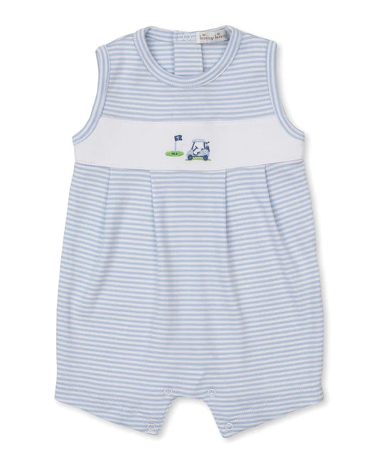 Golf Championship Sleeveless Stripe Playsuit