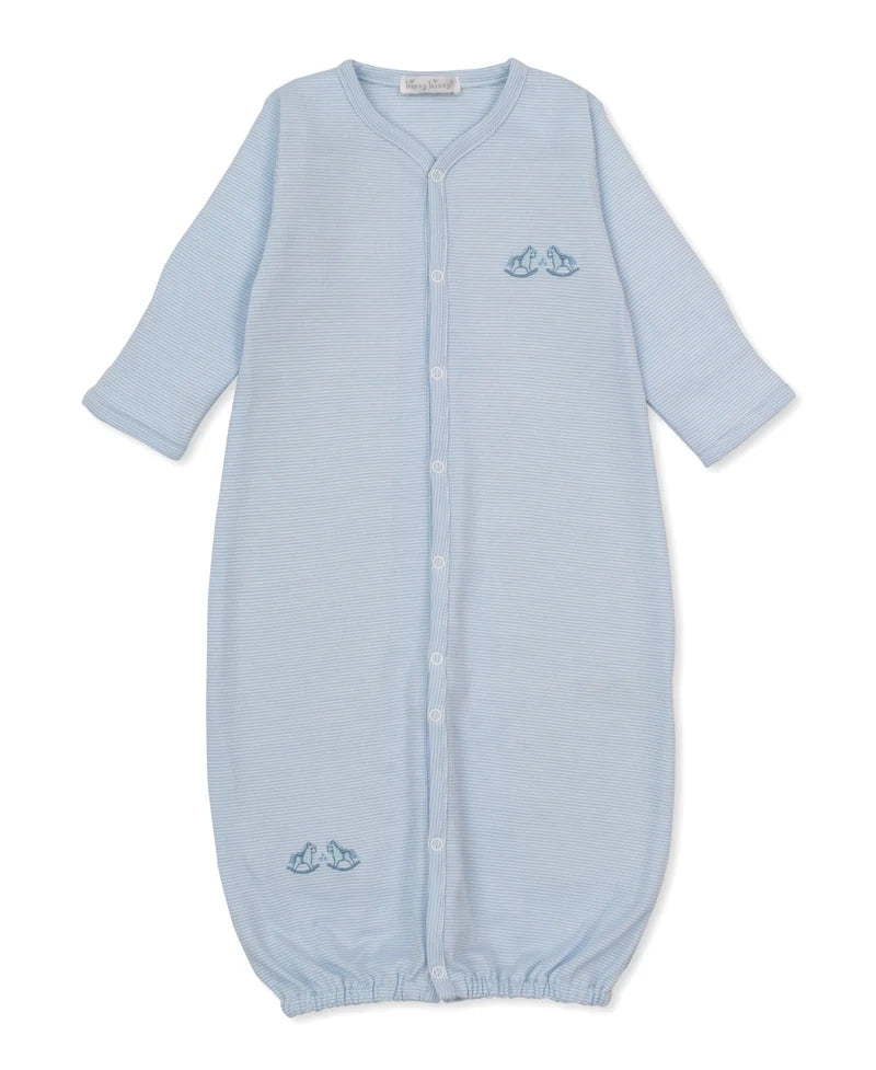 Rockers Blue Stripe Convertible Gown