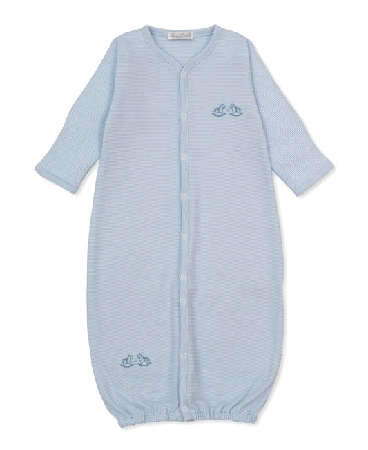 Rockers Blue Stripe Convertible Gown
