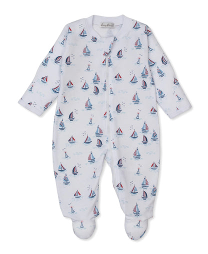 Red White And Blue Regatta Footie
