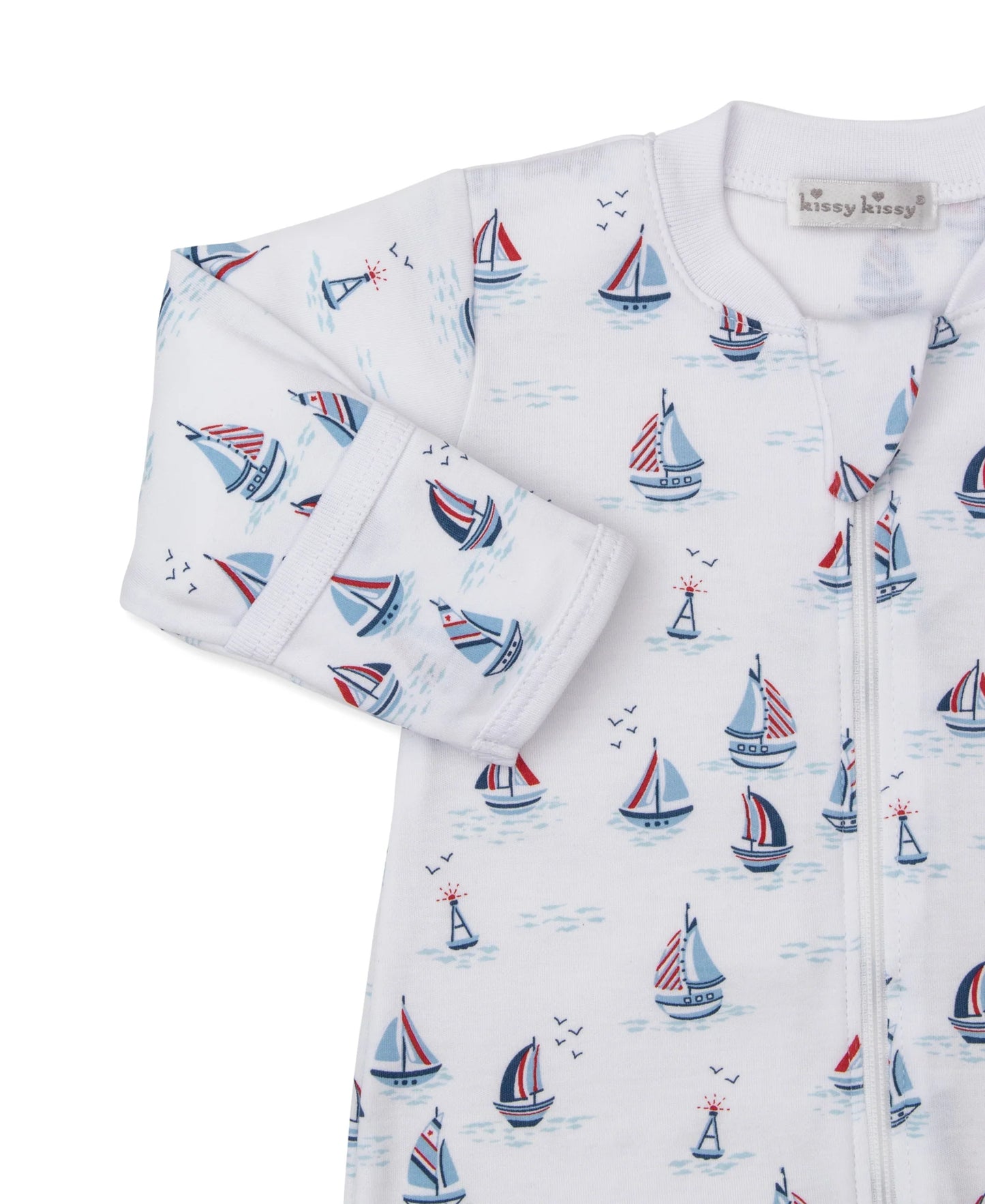 Red White And Blue Regatta Footie