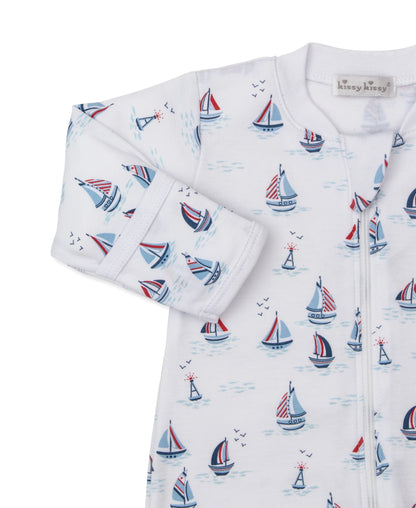 Red White And Blue Regatta Footie