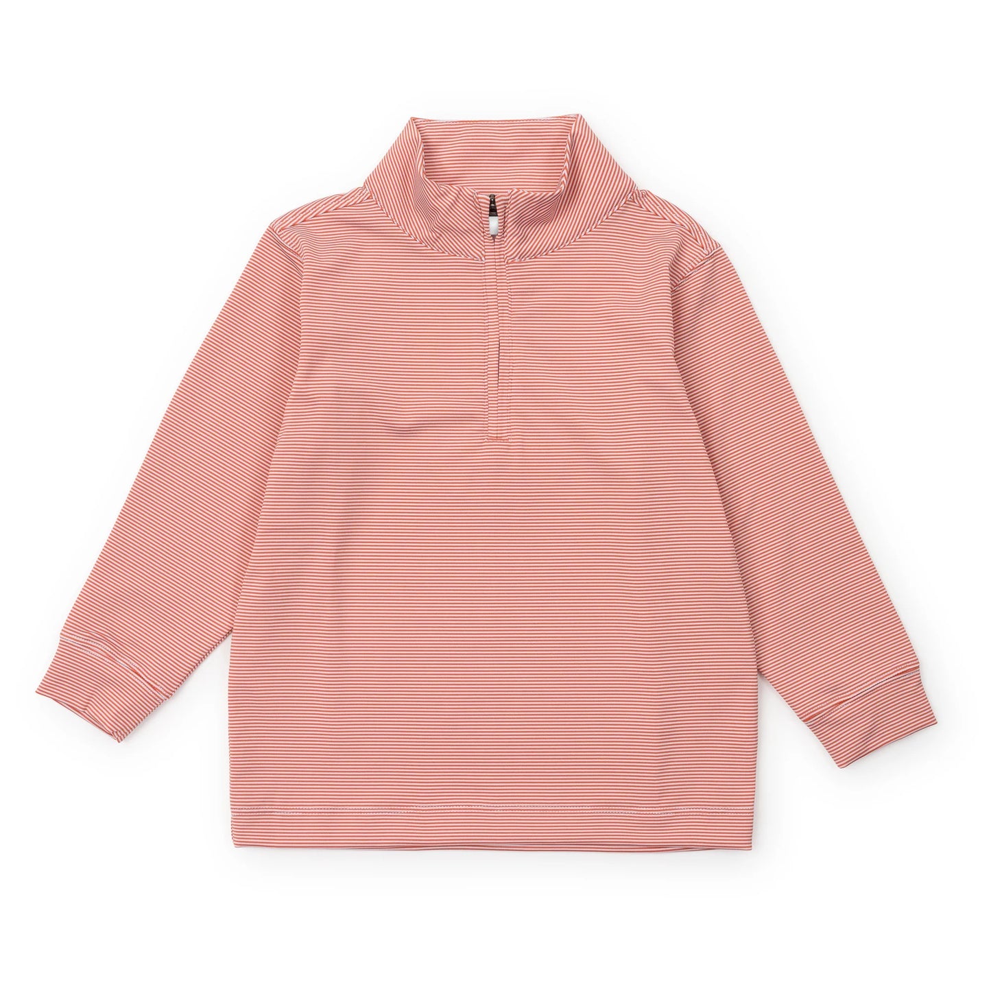 Sam Performance Pullover Orange Stripes