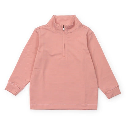 Sam Performance Pullover Orange Stripes