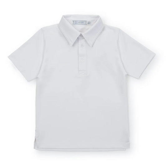 Will White Performance Polo