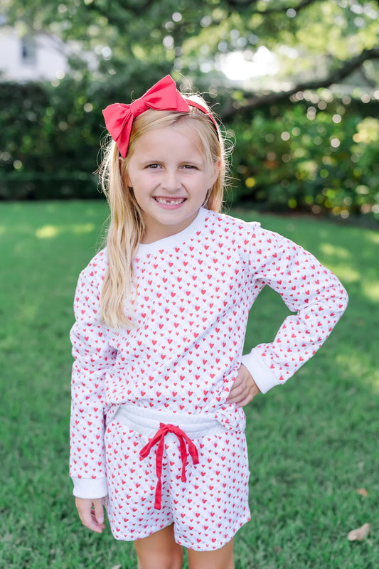 Stella Heart Sweatshirt Set
