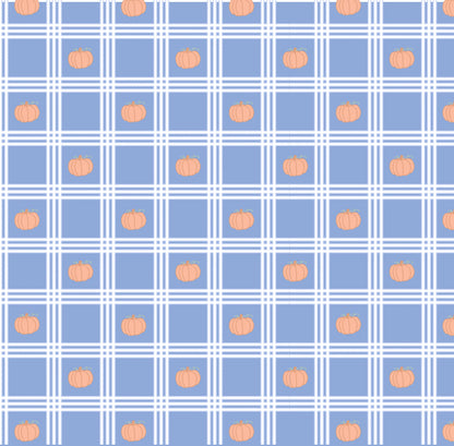 Hudson Boys' Short Set - Pumpkin Plaid