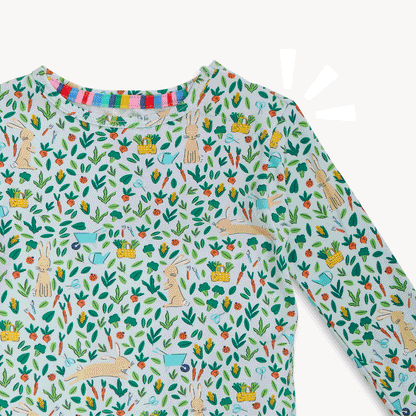 Bunny Garden Green Modal Set