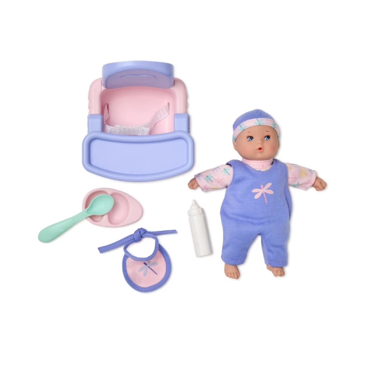 Little Cuties Feeding Playset - 8"
