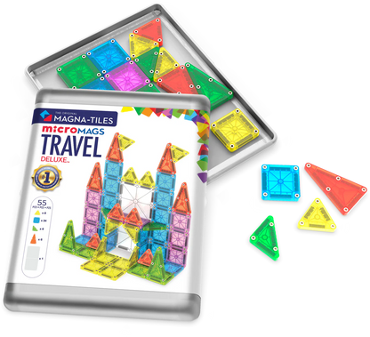 Magna-tiles Travel Set Deluxe 55 Pieces
