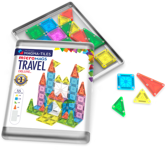 Magna-tiles Travel Set Deluxe 55 Pieces