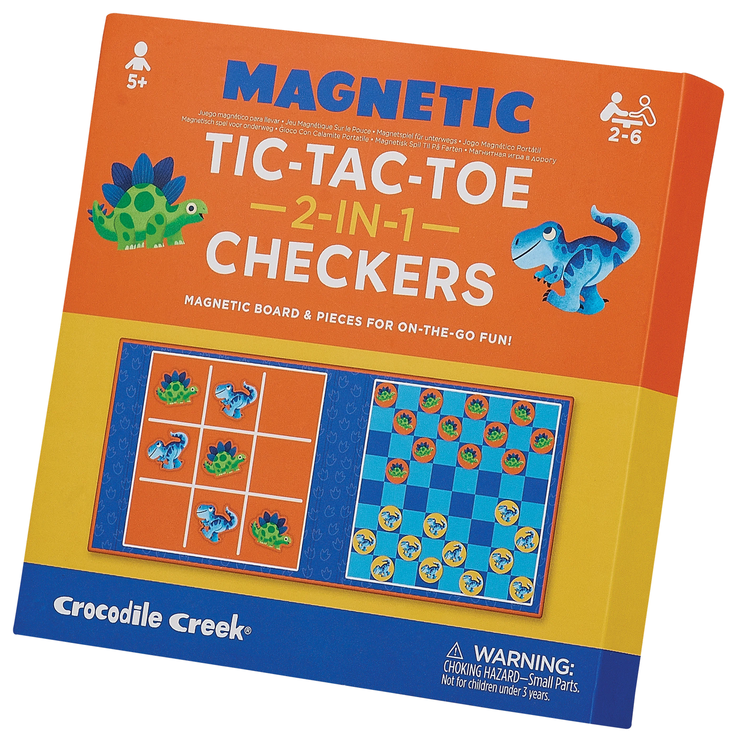 Magnetic Games Tic Tac Toe And Checkers