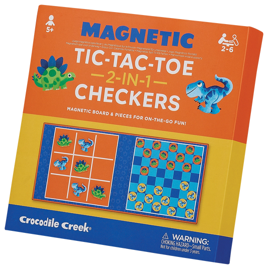 Magnetic Games Tic Tac Toe And Checkers