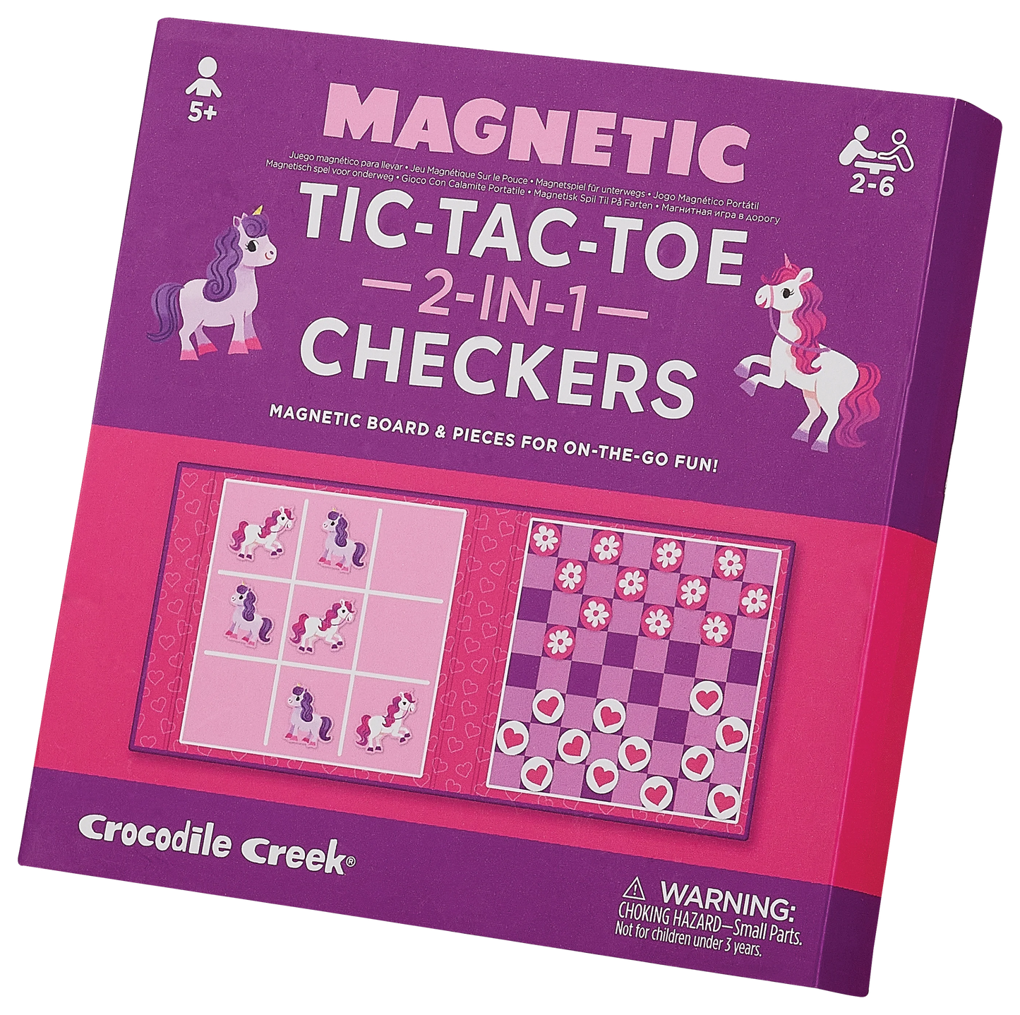 Magnetic Games Tic Tac Toe And Checkers