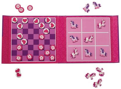 Magnetic Games Tic Tac Toe And Checkers