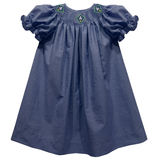 UNCW Bishop Smocked Dress