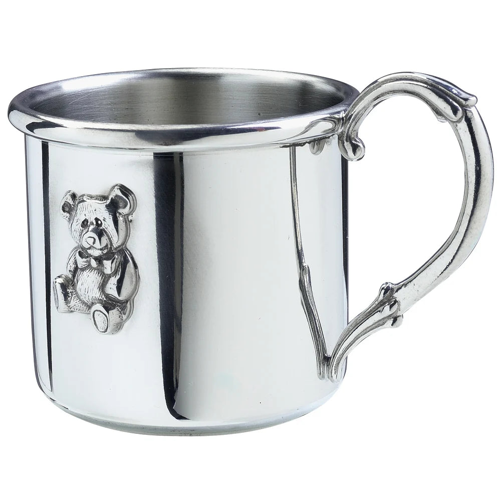 Easton Pewter Cup With Teddy