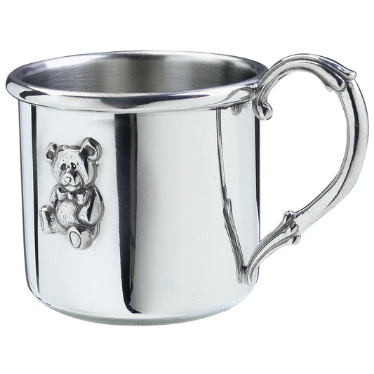 Easton Pewter Cup With Teddy