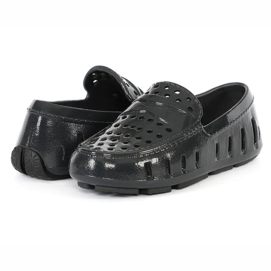 Floafers Black Patent