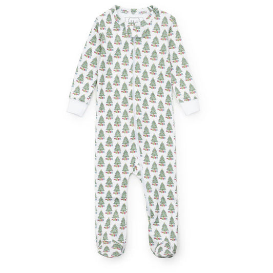 Parker Zipper Pajama - Under The Christmas Tree
