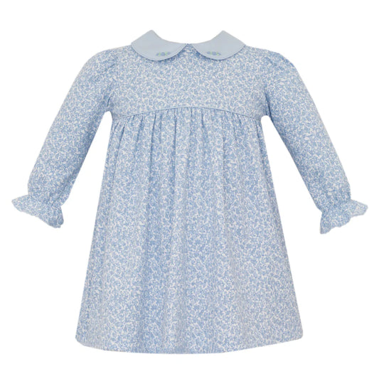 Blue Liberty Print Dress