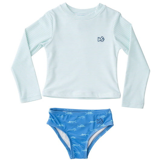 Girls Reef Rashguard Swim Set