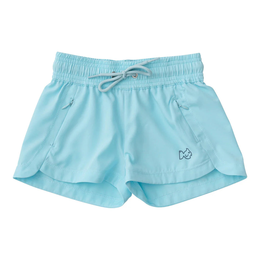 Girls Aqua Short - 2T