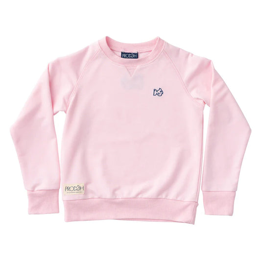 Girl Crew Control Sweatshirt Pink Lady