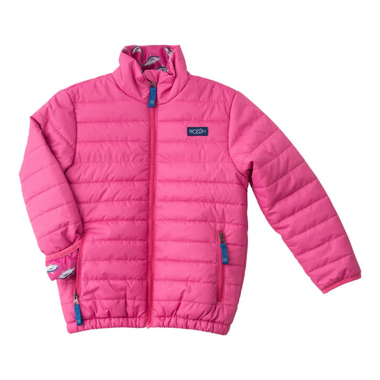 Puffer Jacket Rasberry Rose