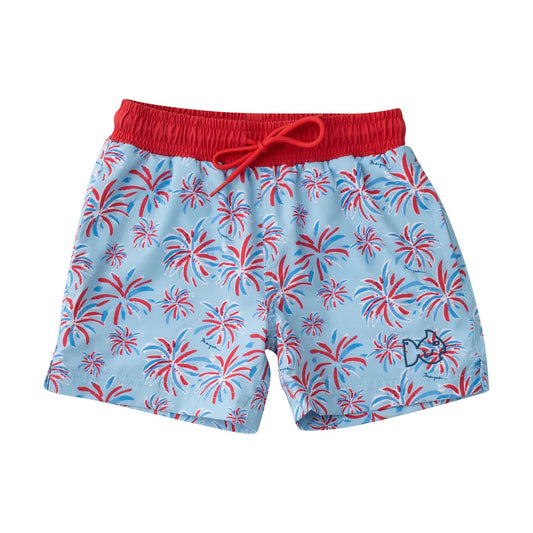 Boogie Board Swim Trunks Fireworks