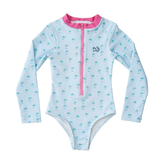 Girls Surf & Turf One Piece Suit