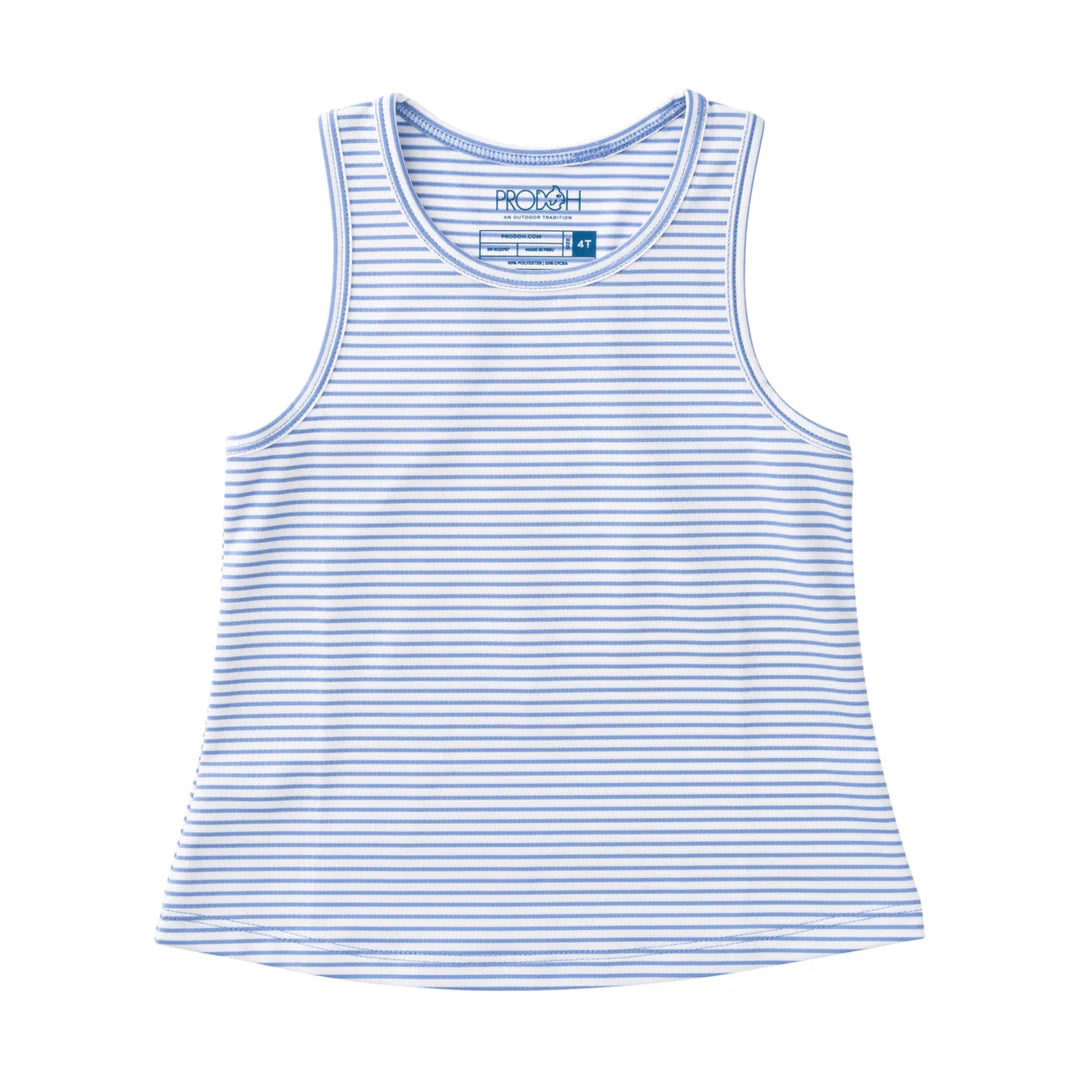 Racerback Tank Top Persian Purple Stripe