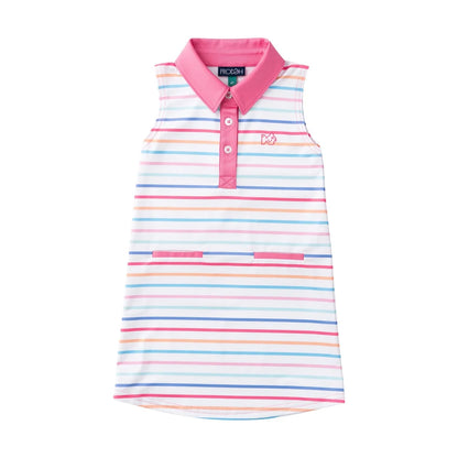 Sleeveless Pro Performance Stripe Dress