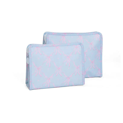 Roadie Large Zip Pouch - Eloise Bow