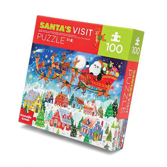 100 Piece Puzzle - Santa's Visit