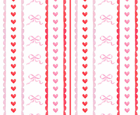 Peggie Peplum Legging Set Hearts