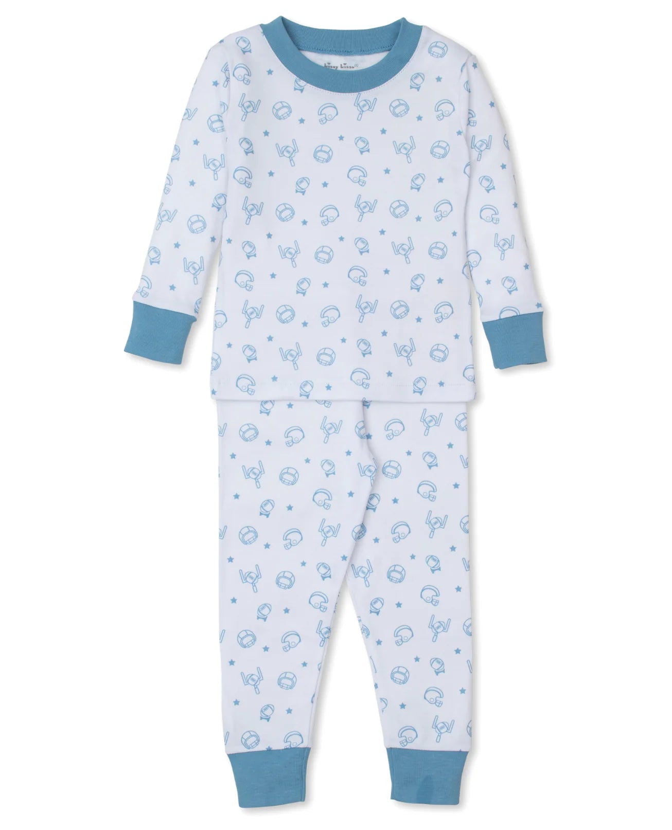 Pajama Snug Fit Football Blue