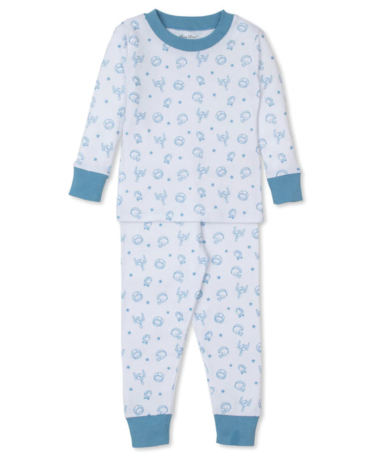 Pajama Snug Fit Football Blue