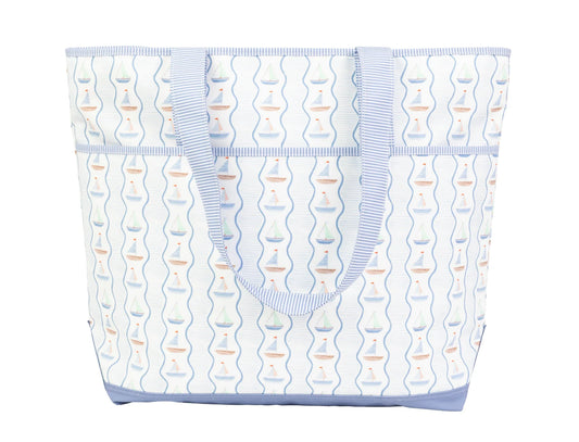 The Beach Bag - Sailboats