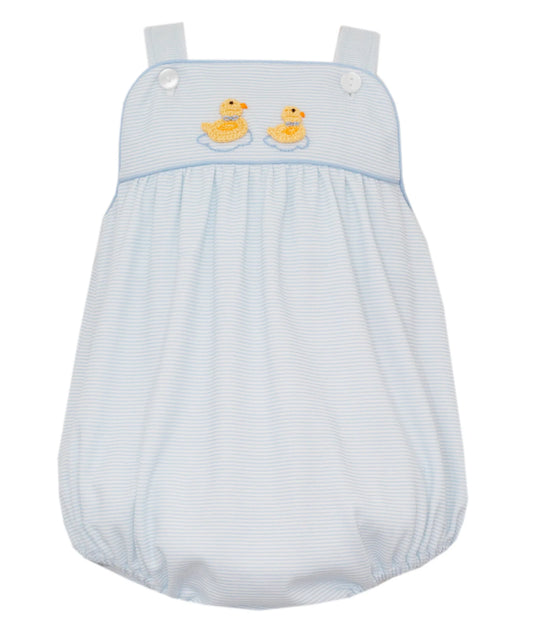 Duckling Knit Stripe Strap Bubble