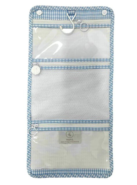 Mini Roll Up Blue Checked