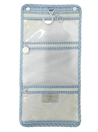 Mini Roll Up Blue Checked